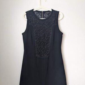 Black Rag & Bone Dress Size 6 Medium M Sheer Back Sleeveless